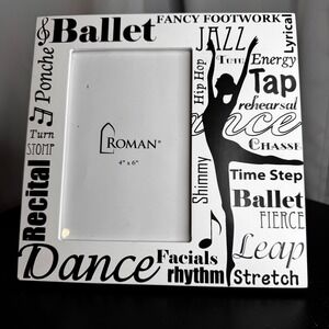 Dance Picture Frame‎ Ballet Tap Jazz Recital Photo Frame 4x6 Roman